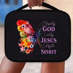 Bible cover -Blessed by God Loved by Jesus Led by the Spirit