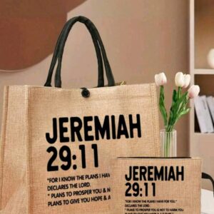 Jeremiah 29:11 Tote bag