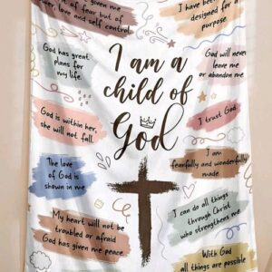 I Am a Child of God Blanket